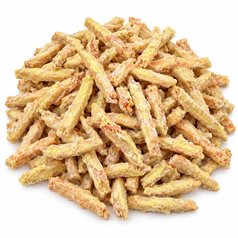 Qualità premium per esportazione di strisce di patate dolci congelate